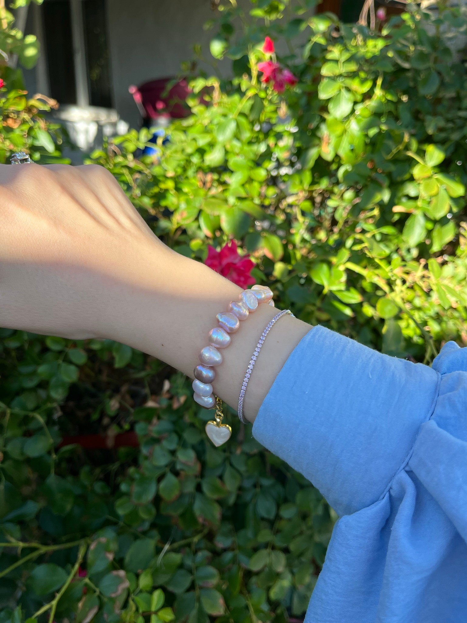 POWDER EMILIA REAL PEARL BRACELET