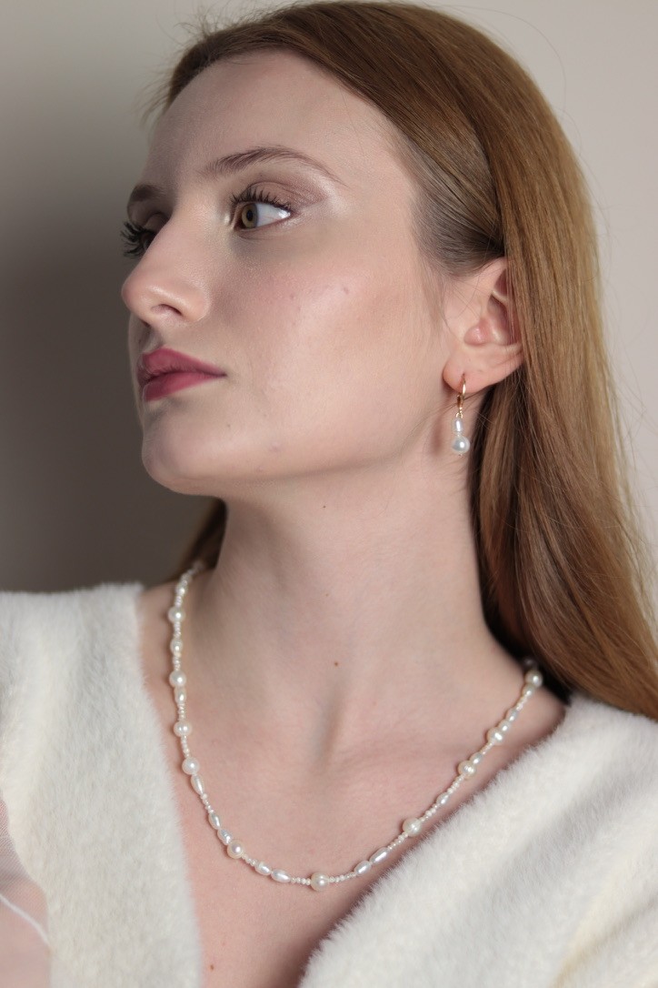 FREYA REAL PEARL NECKLACE