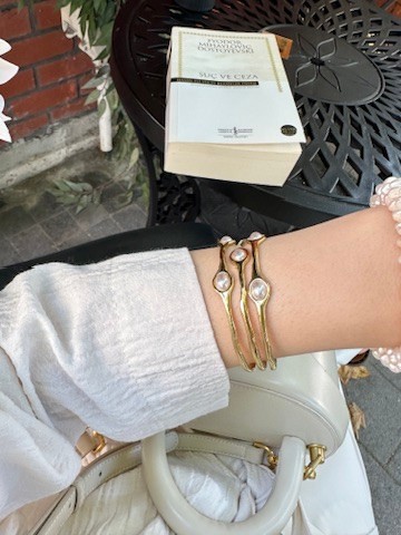 FORGET ME NOT PEARL BRACELET - NO.2