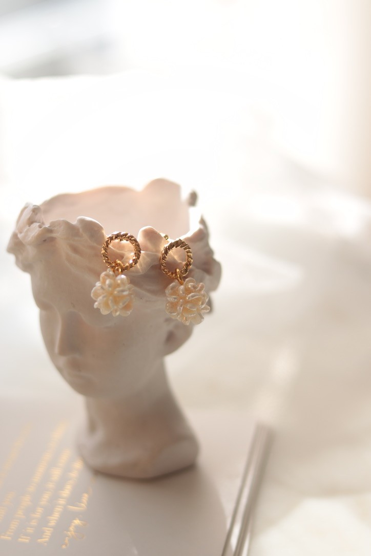 ISABEL NO:5 REAL PEARL EARRINGS