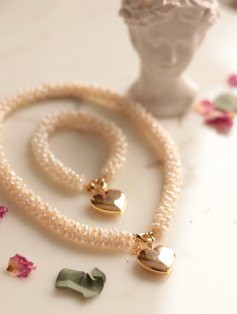 IVY REAL PEARL NECKLACE