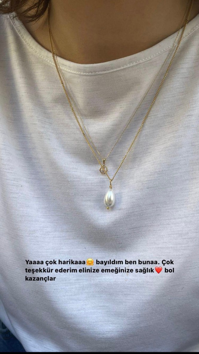 MORİCA REAL PEARL NECKLACE