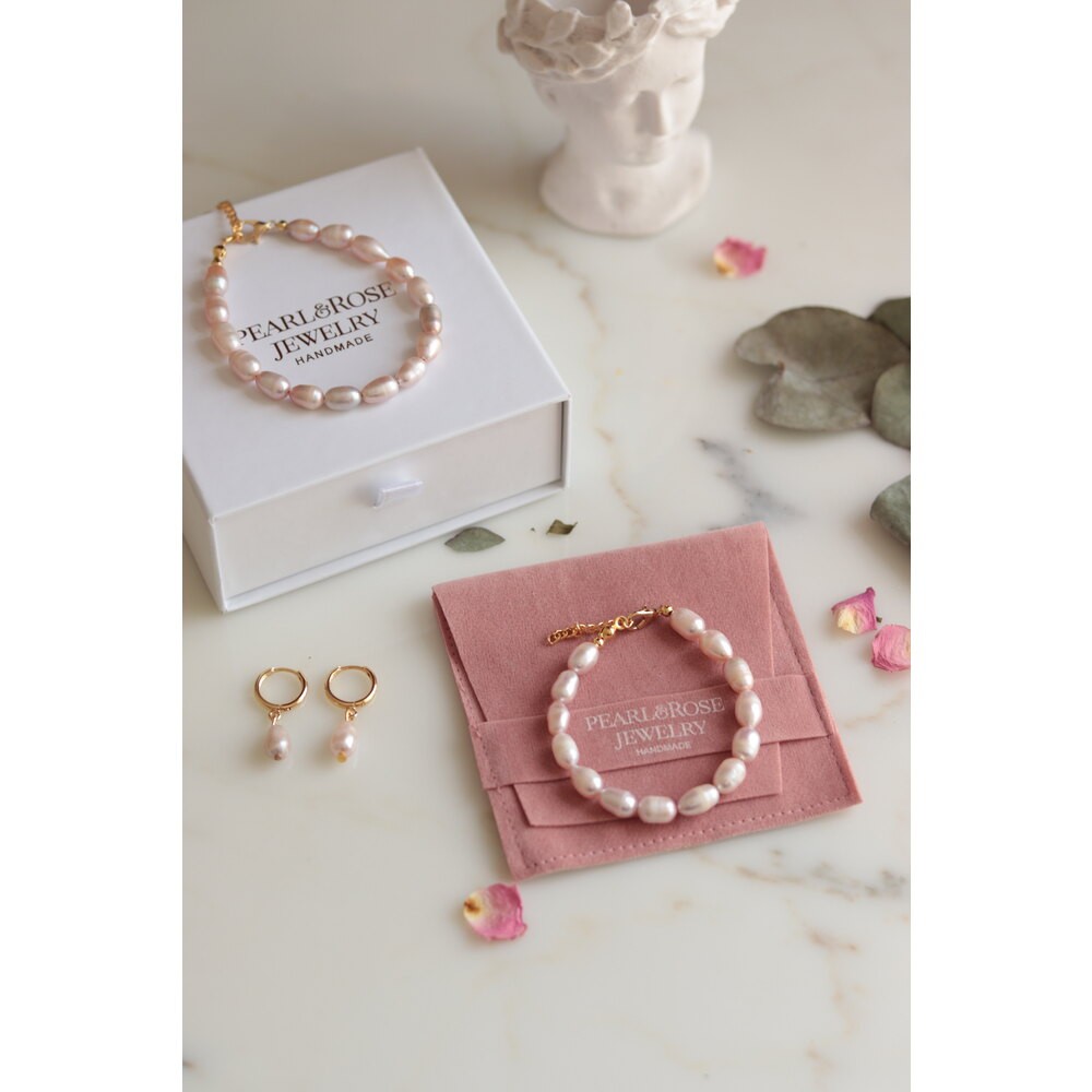 MOM & GIRL REAL PEARL SET