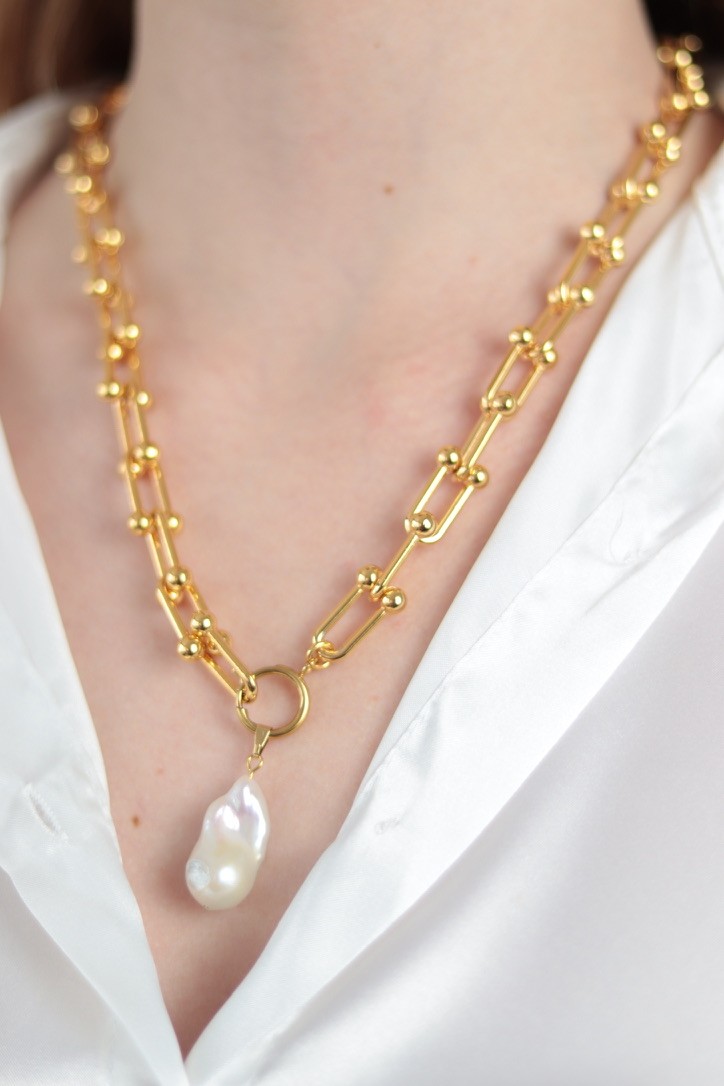 TİFFANY REAL PEARL NECKLACE