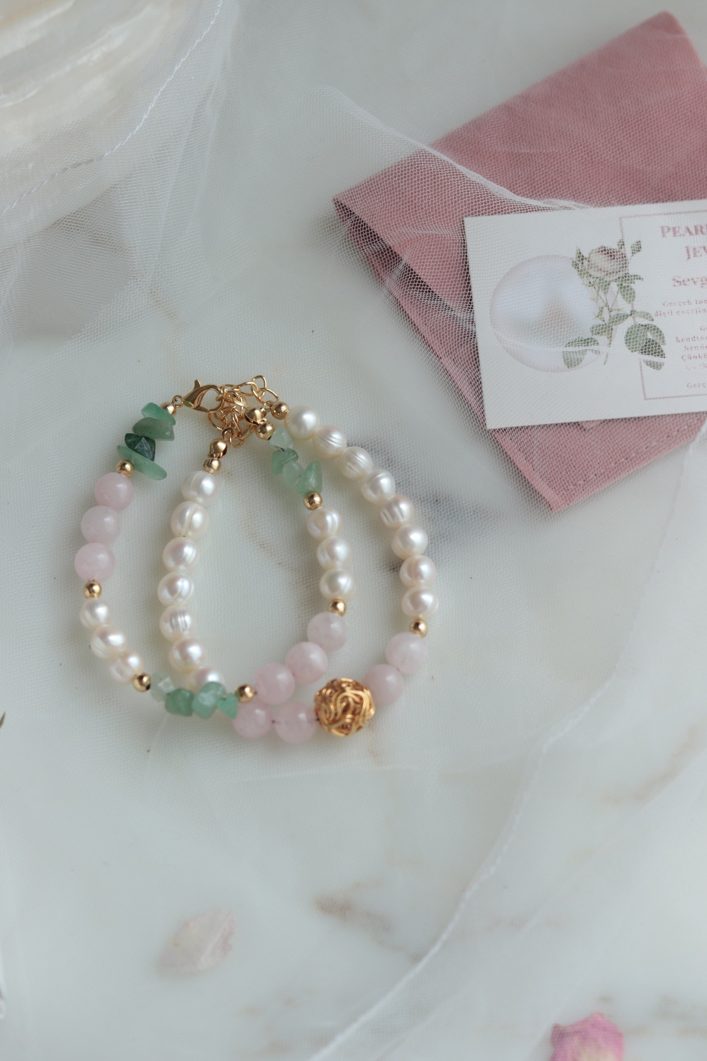 LOVE TRAILER NO:1 REAL PEARL BRACELET