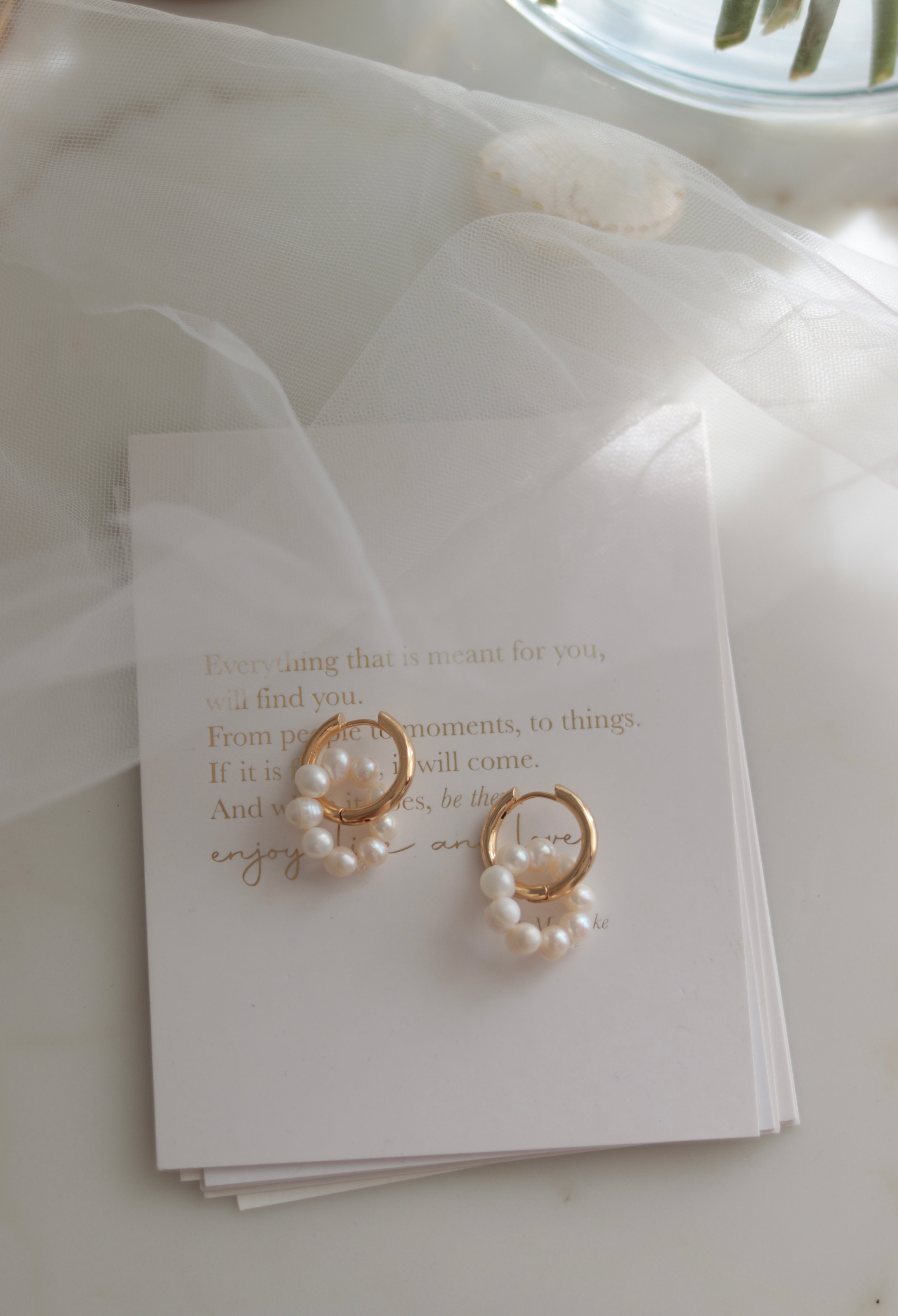 HARMONIA REAL PEARL EARRINGS