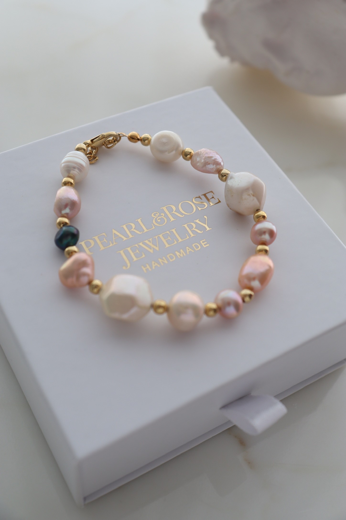 DESIGN PERA REAL PEARL BRACELET