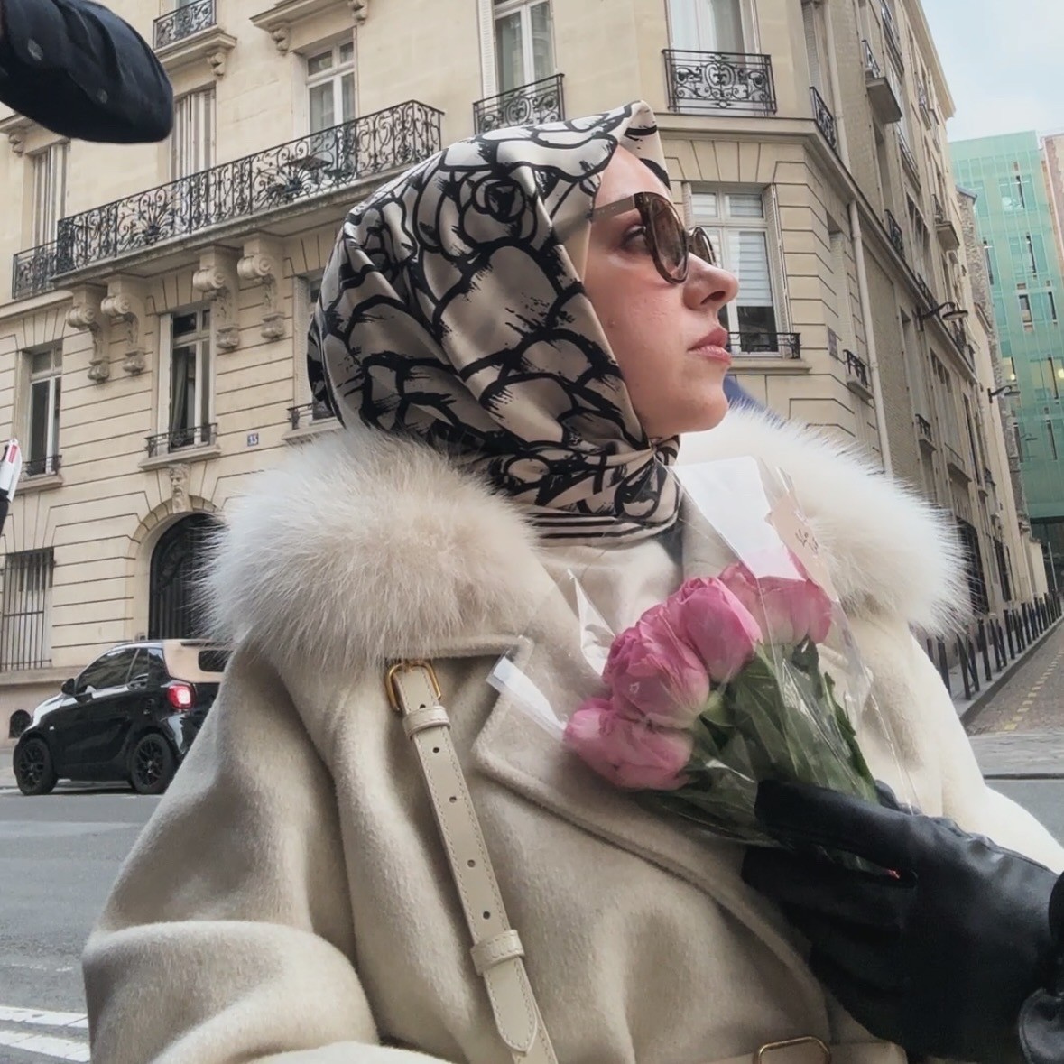 ROSE DE PARİS SİLK SCARF