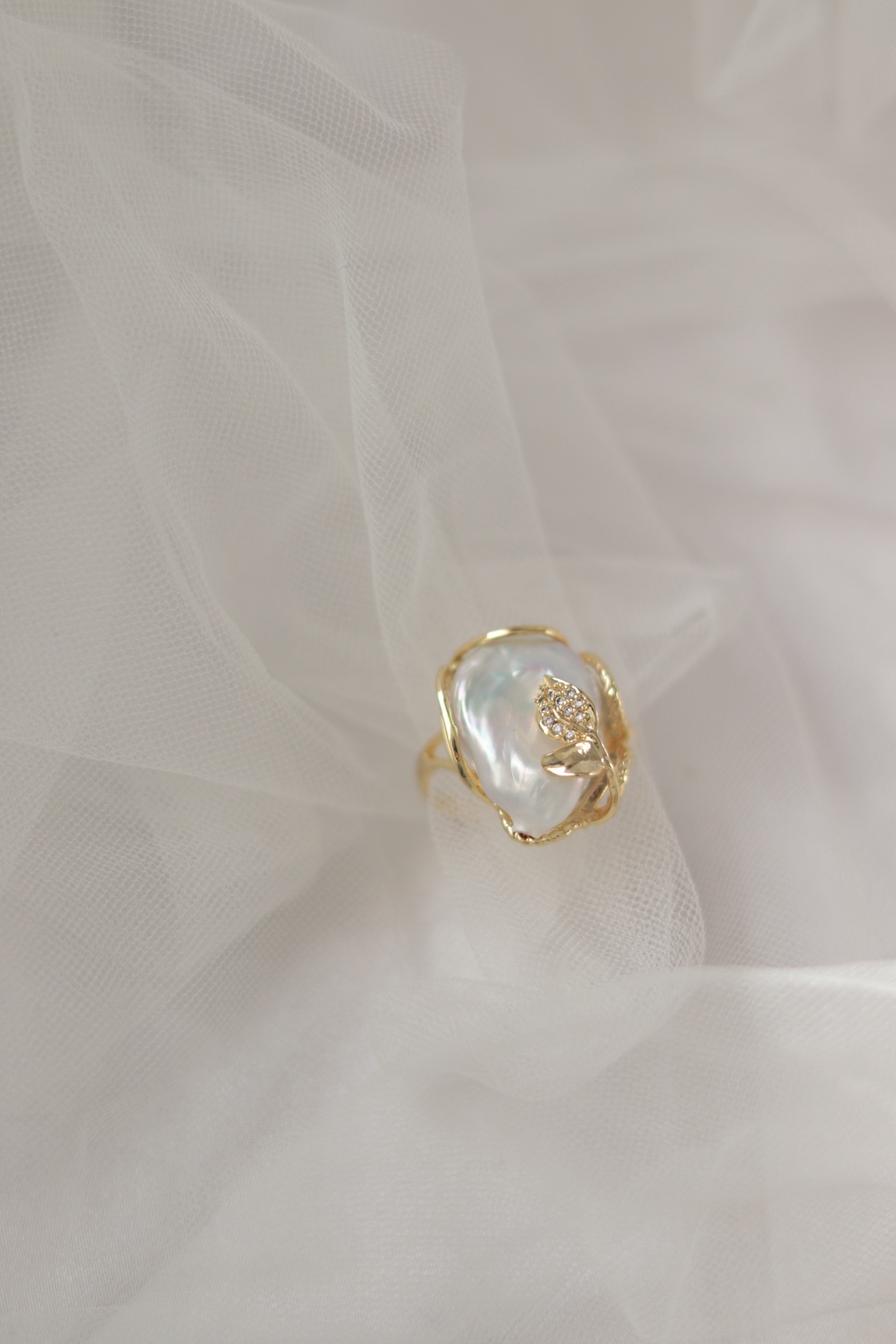 ROYAL NO:2 PREMIUM REAL PEARL RING