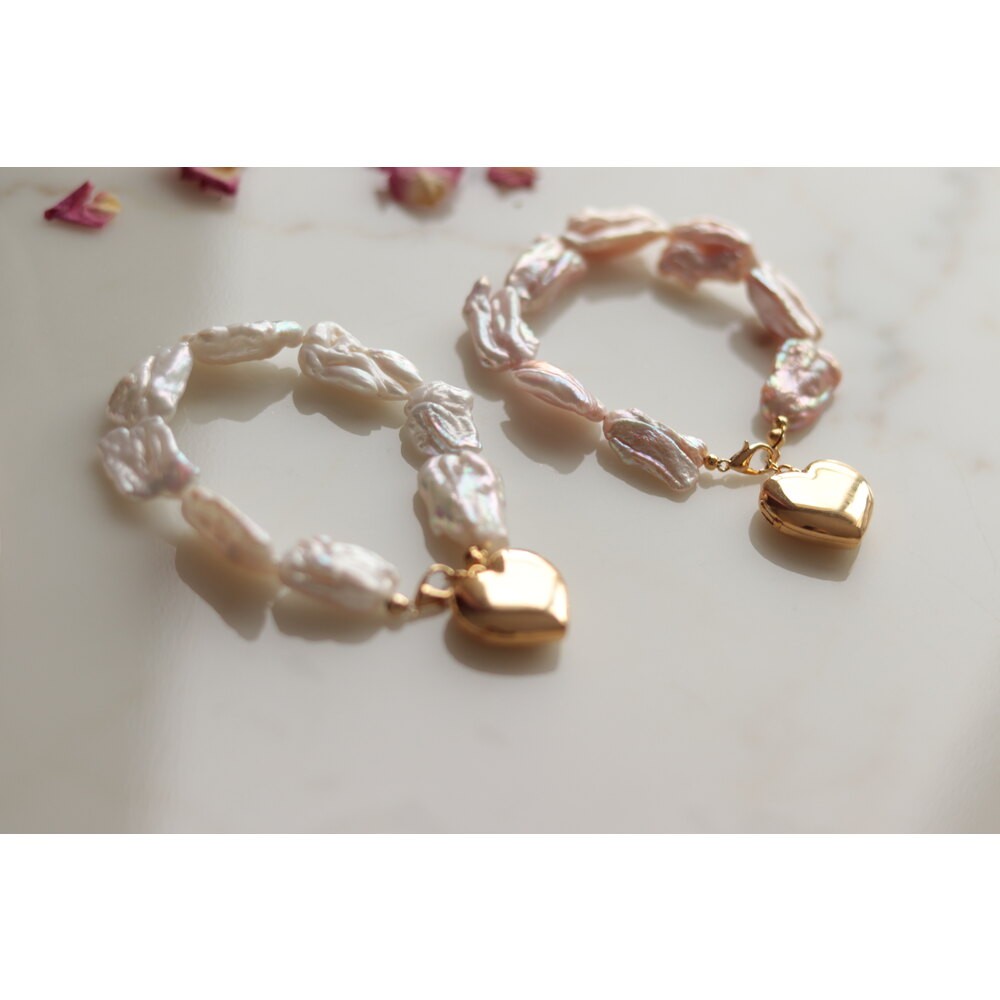 PİNK MERRY NO:2 REAL PEARL BRACELET