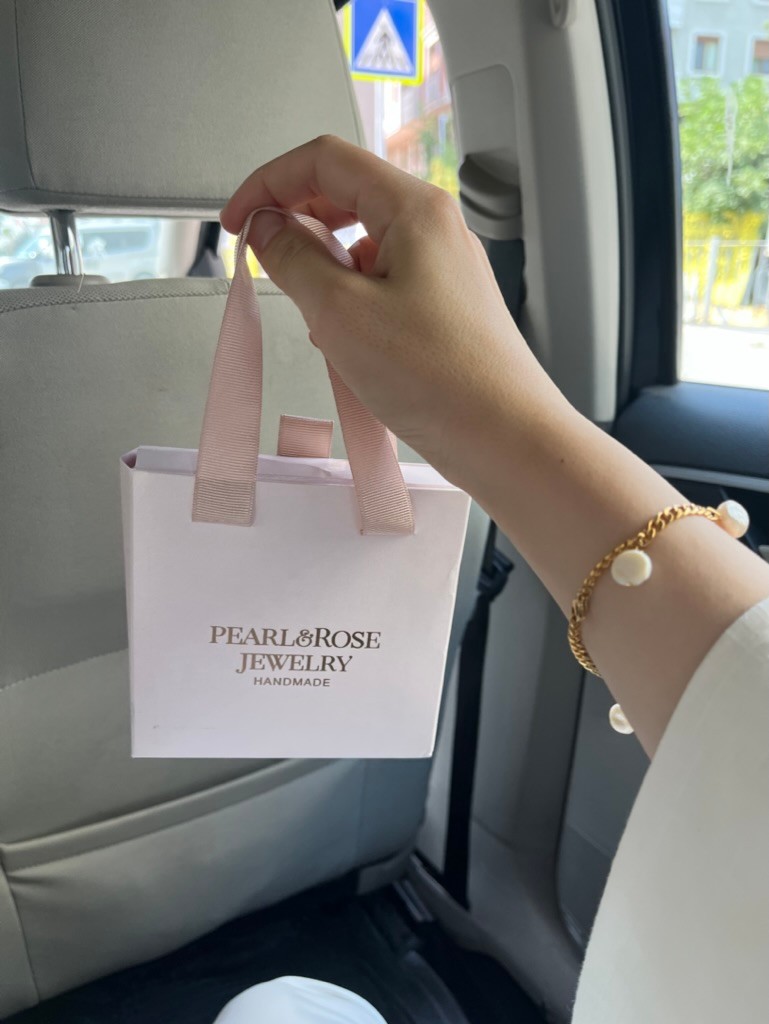 DIANA CHANEL REAL PEARL STEEL BRACELET