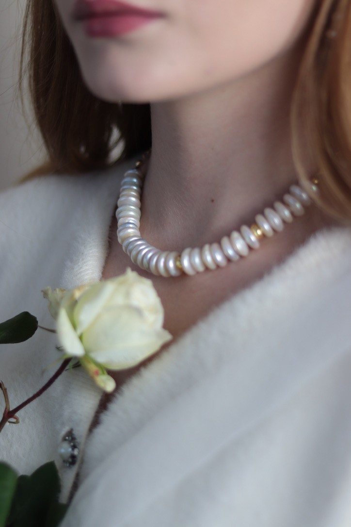 JULIET REAL PEARL NECKLACE