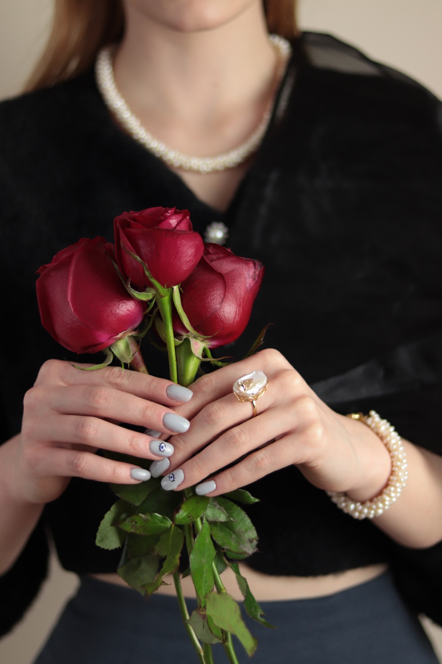 ROYAL NO:2 PREMIUM REAL PEARL RING