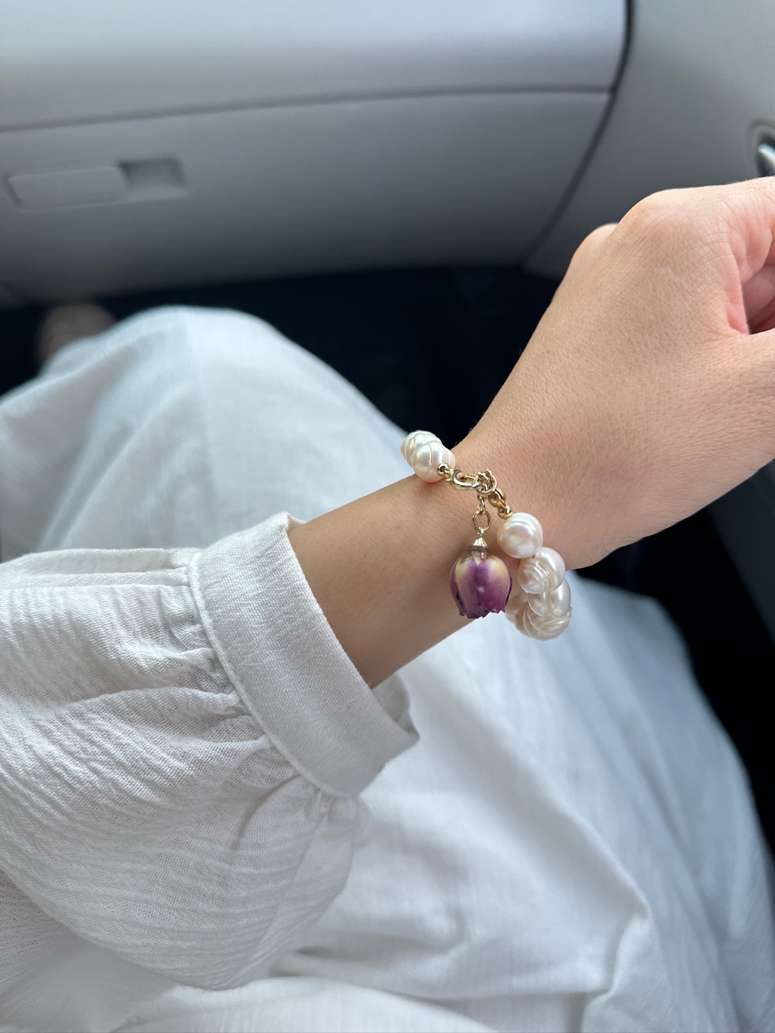 VICTORIA PREMIUM REAL PEARL BRACELET