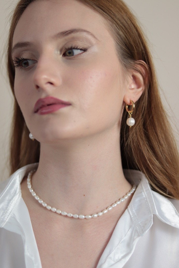 NAIF PREMIUM REAL PEARL NECKLACE