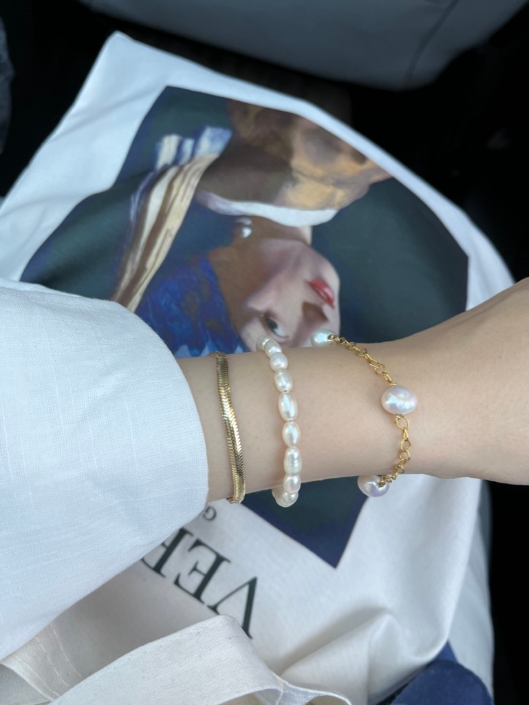 NAIF PREMIUM REAL PEARL BRACELET