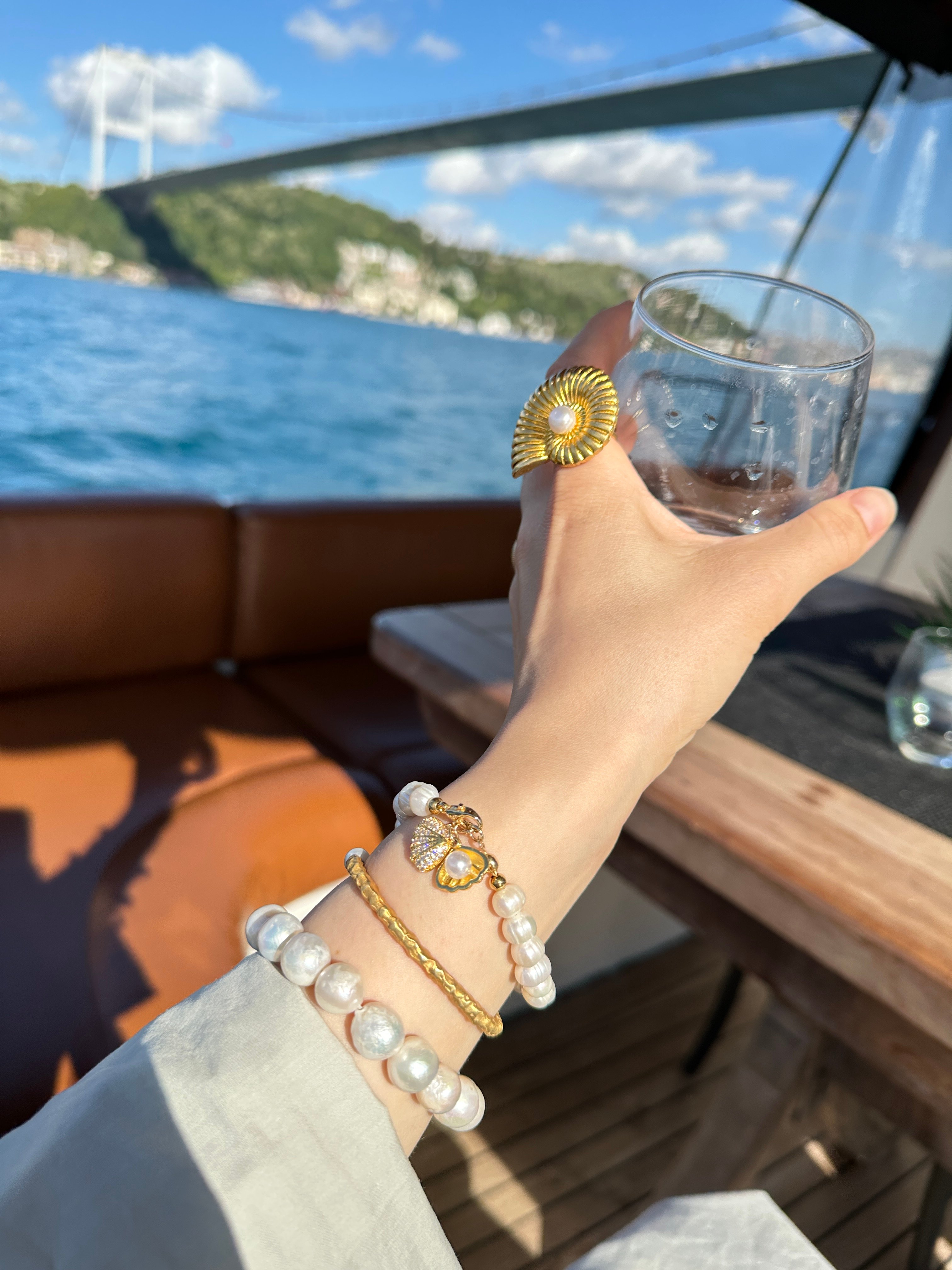 OYSTER PEARL RİNG