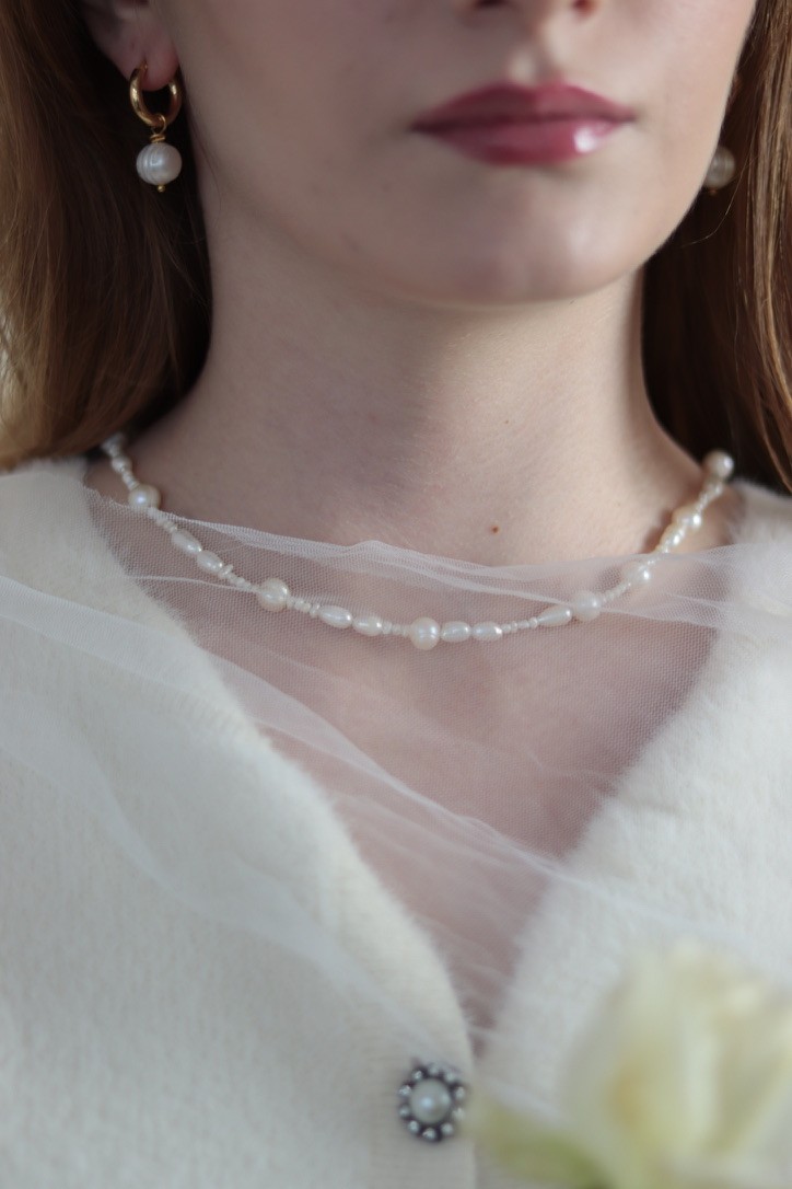 FREYA REAL PEARL NECKLACE