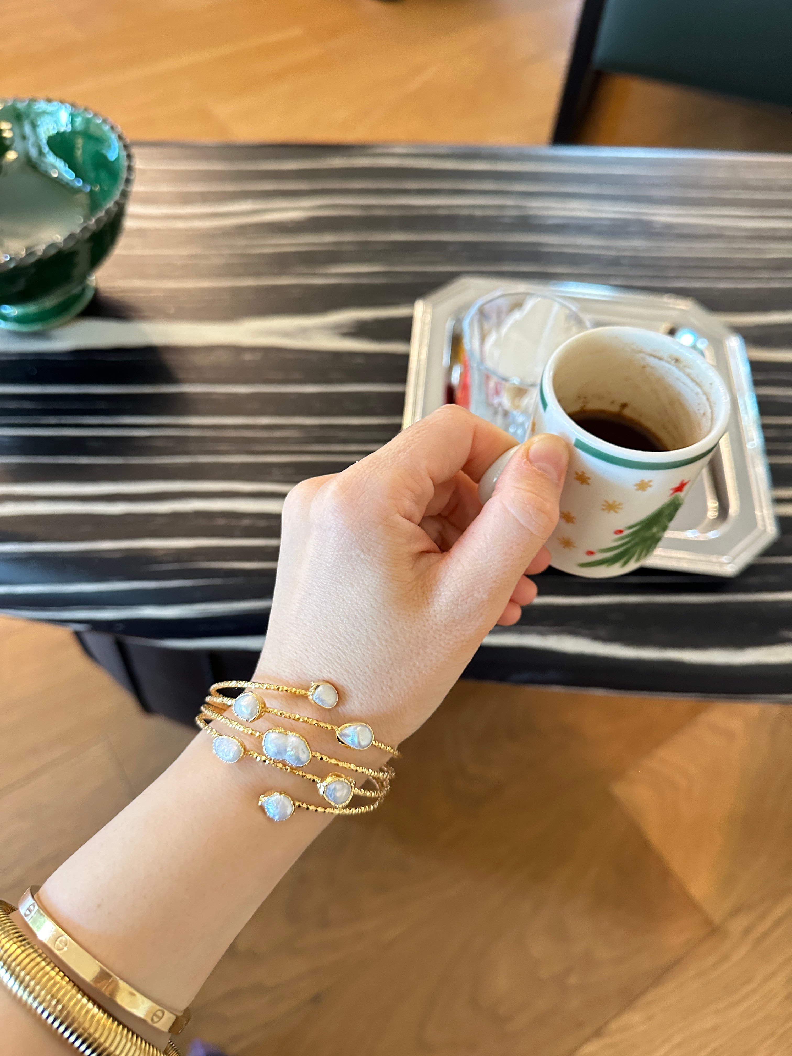 FORGET ME NOT PEARL BRACELET