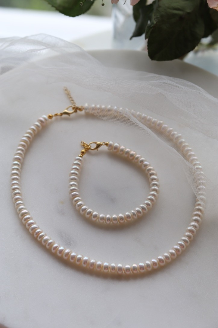 ZARIF NO:2 REAL PEARL SET OF 2