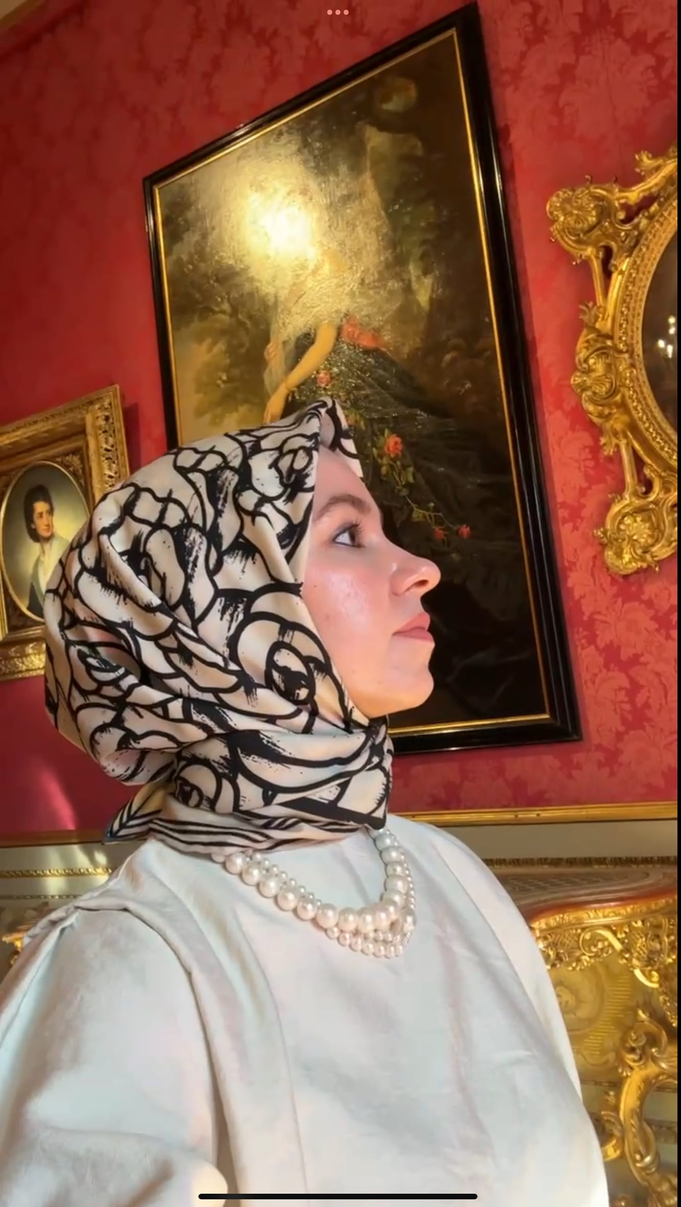 WİEN GERÇEK İNCİ KOLYE