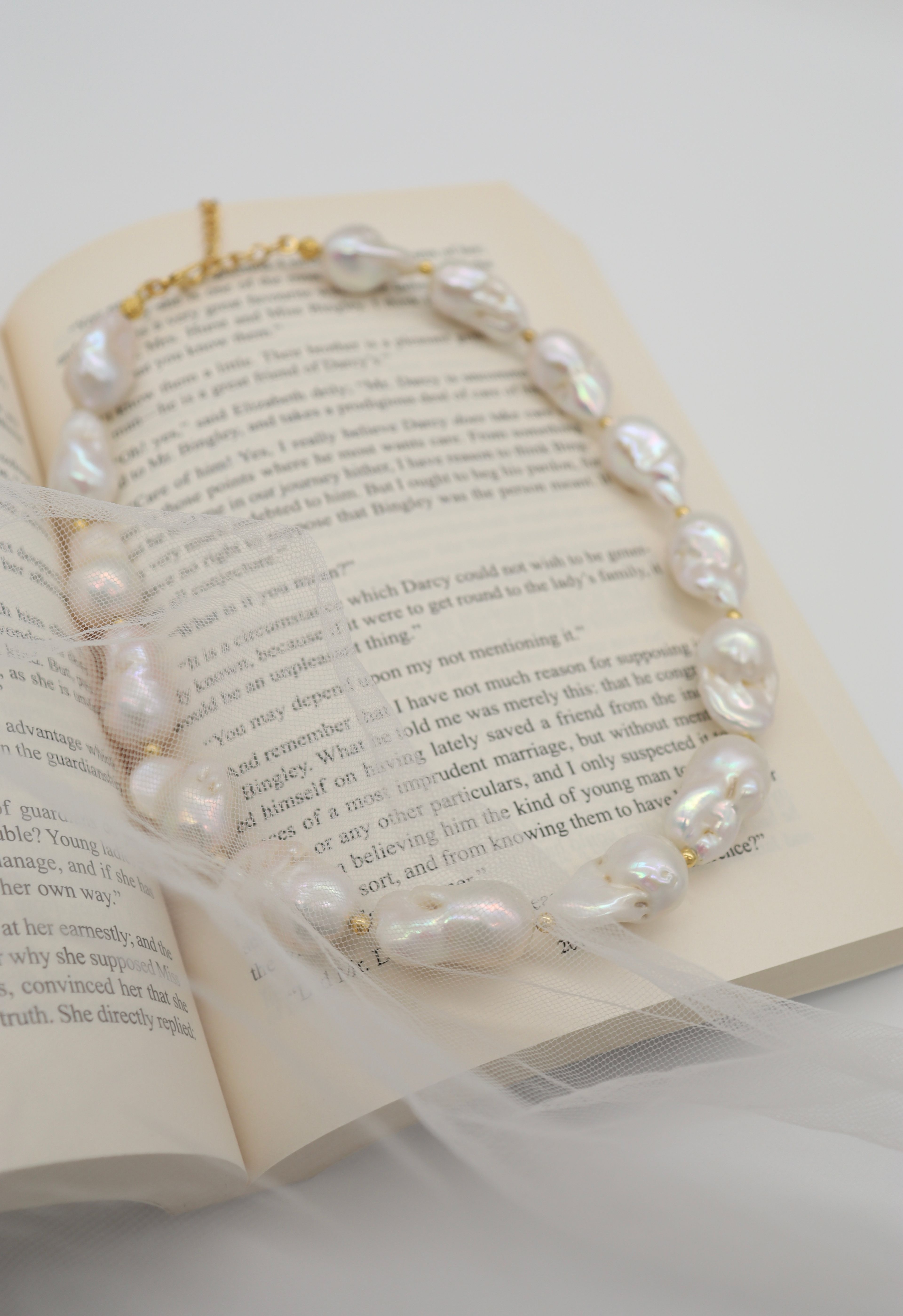 MARIA PREMİUM REAL PEARL NECKLACE