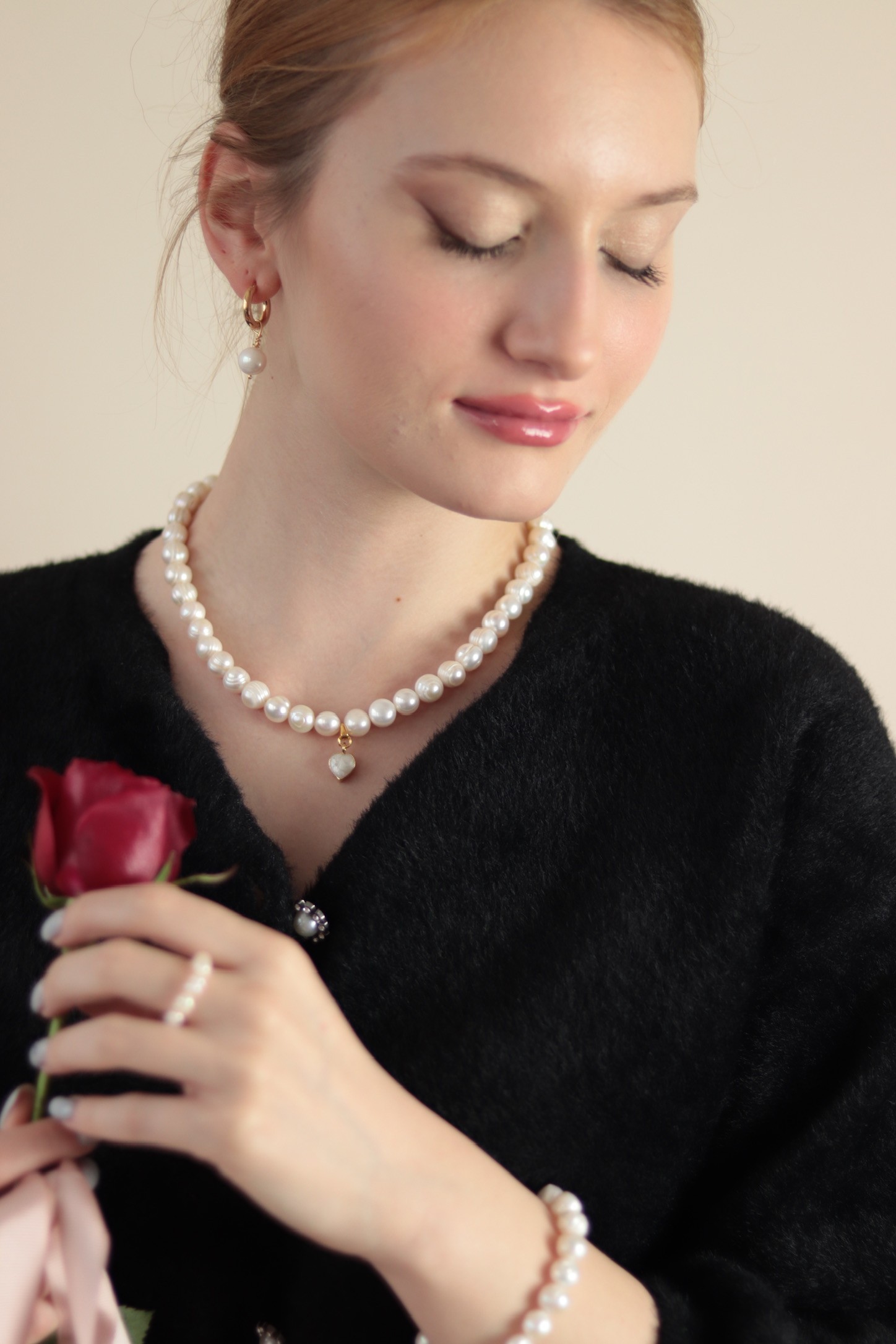 VİCTORİA REAL PEARL NECKLACE