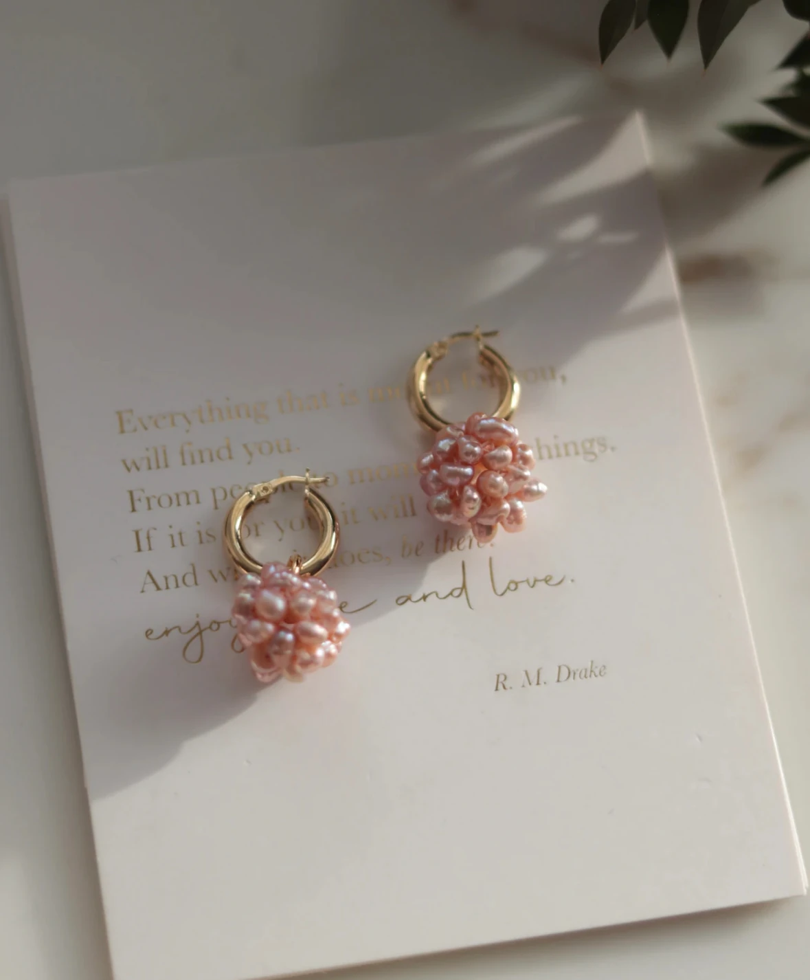 PİNK İSABEL GERÇEK İNCİ KÜPE