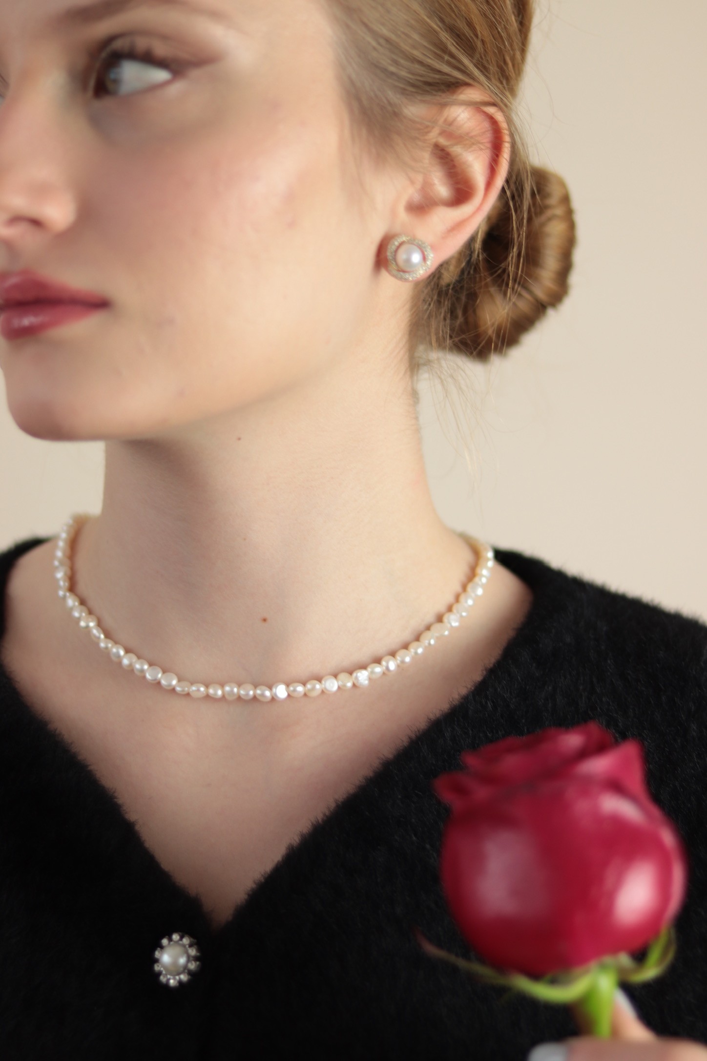 VIENNA REAL PEARL NECKLACE