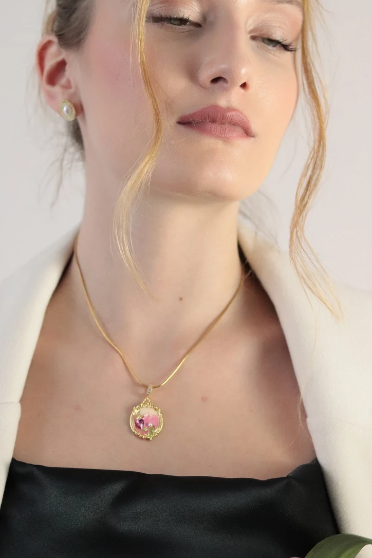 PEARL ART GERÇEK İNCİLİ KOLYE