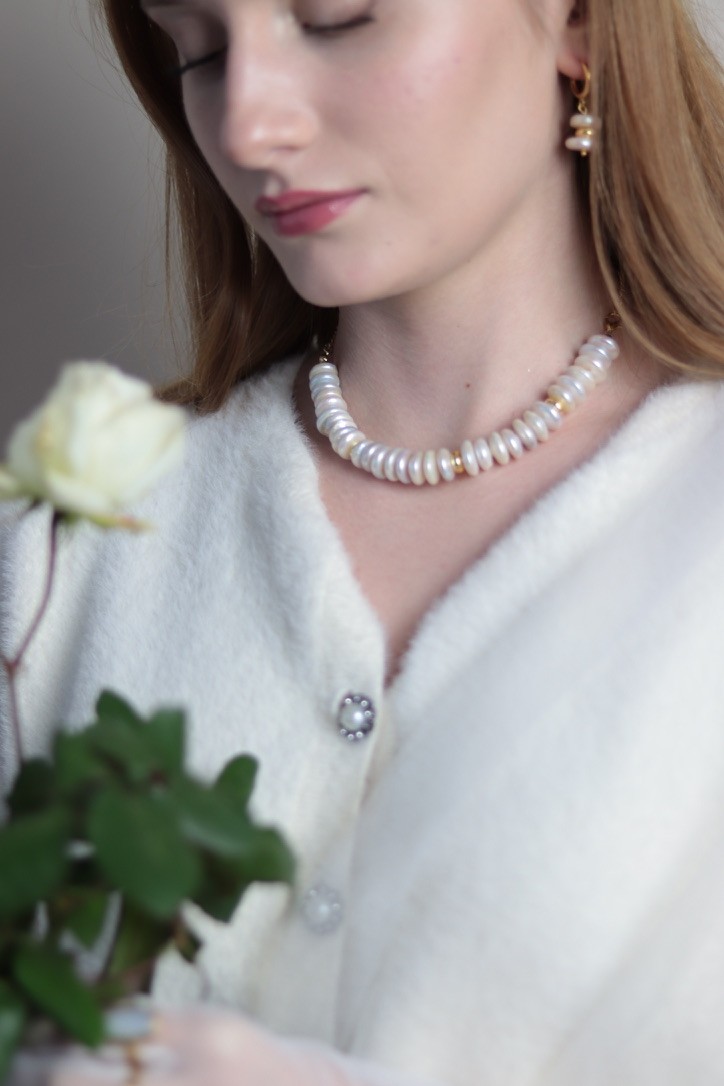 JULIET REAL PEARL NECKLACE