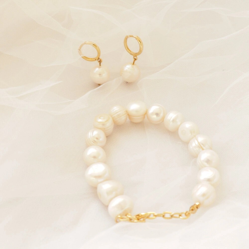 VICTORIA REAL PEARL SET OF 2