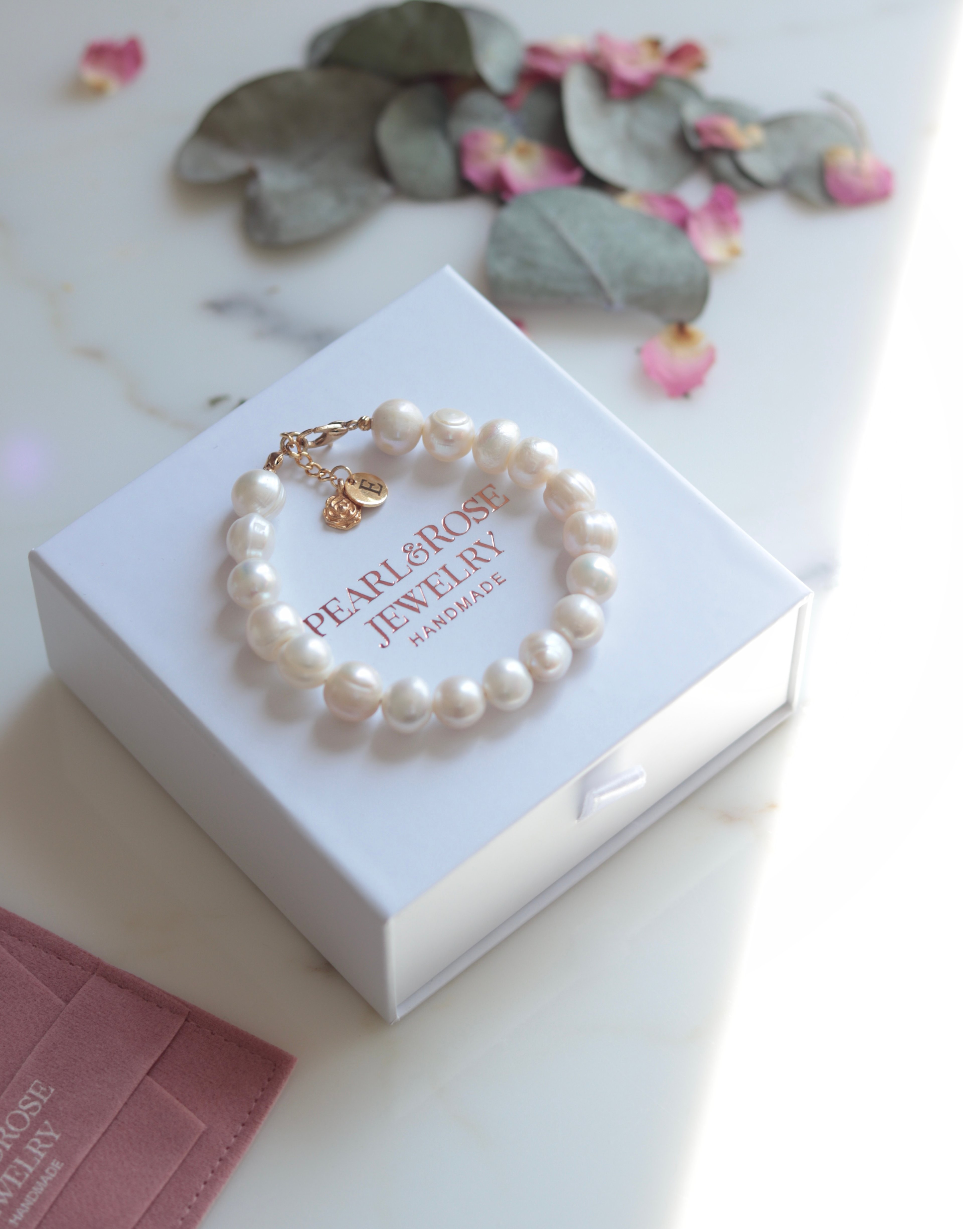 ALFABET REAL PEARL BRACELET