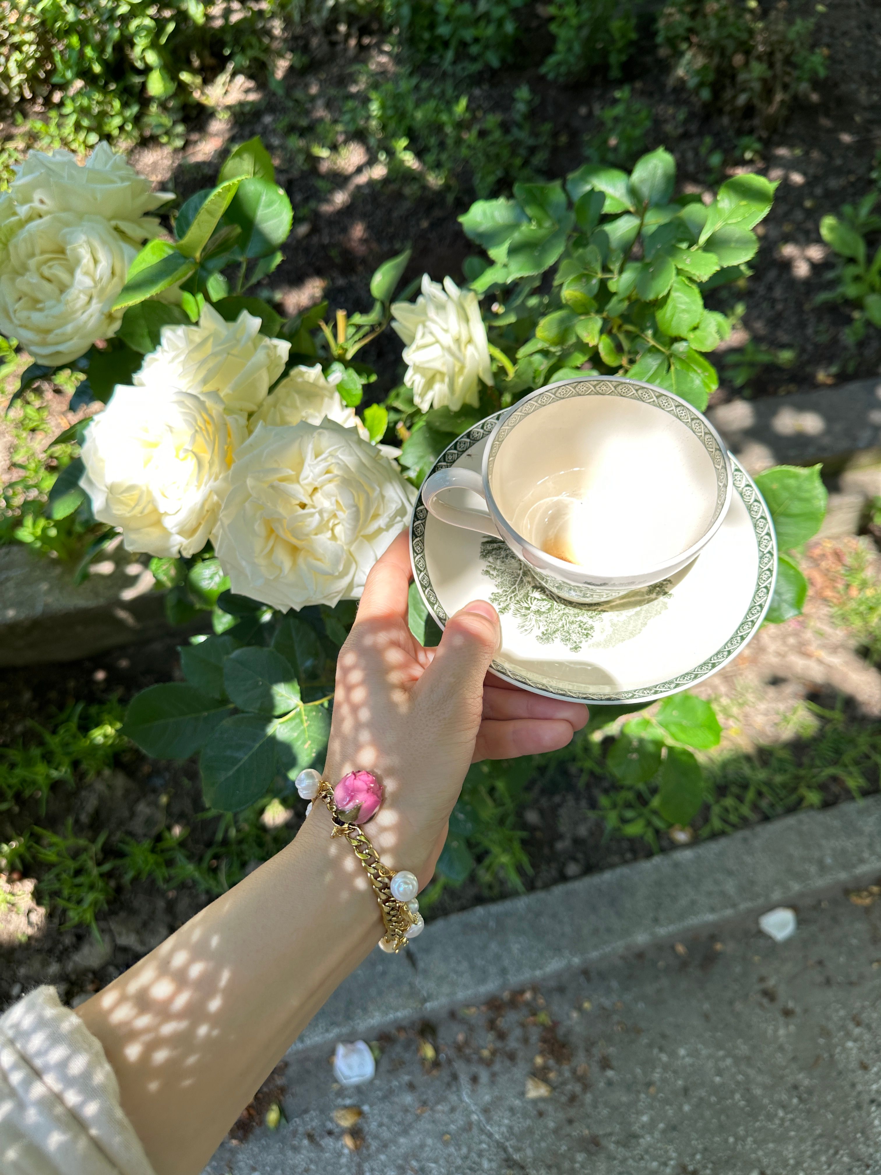 VİCTORİA ROSE CHANEL GERÇEK İNCİ BİLEKLİK