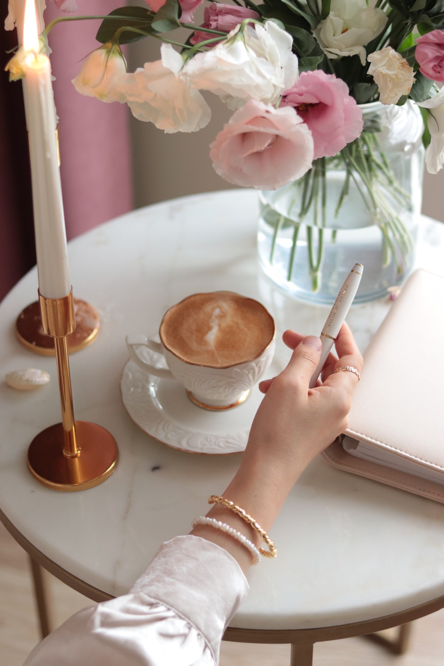 ELEGANT REAL PEARL SILVER BRACELET