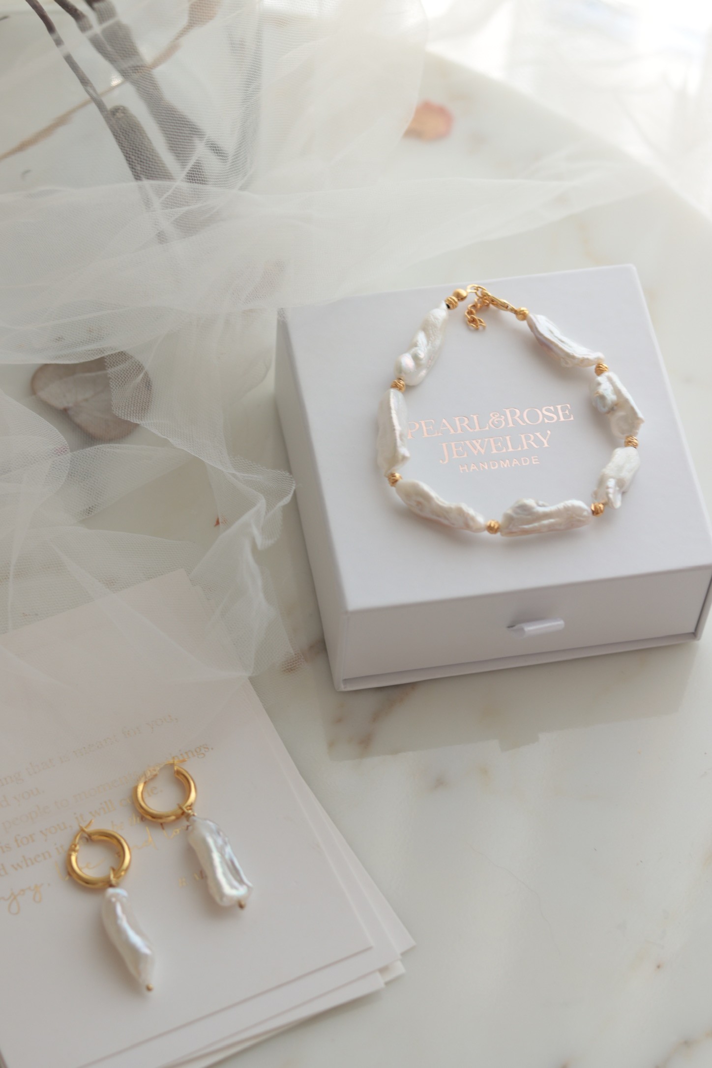 VIOLA REAL PEARL BRACELET