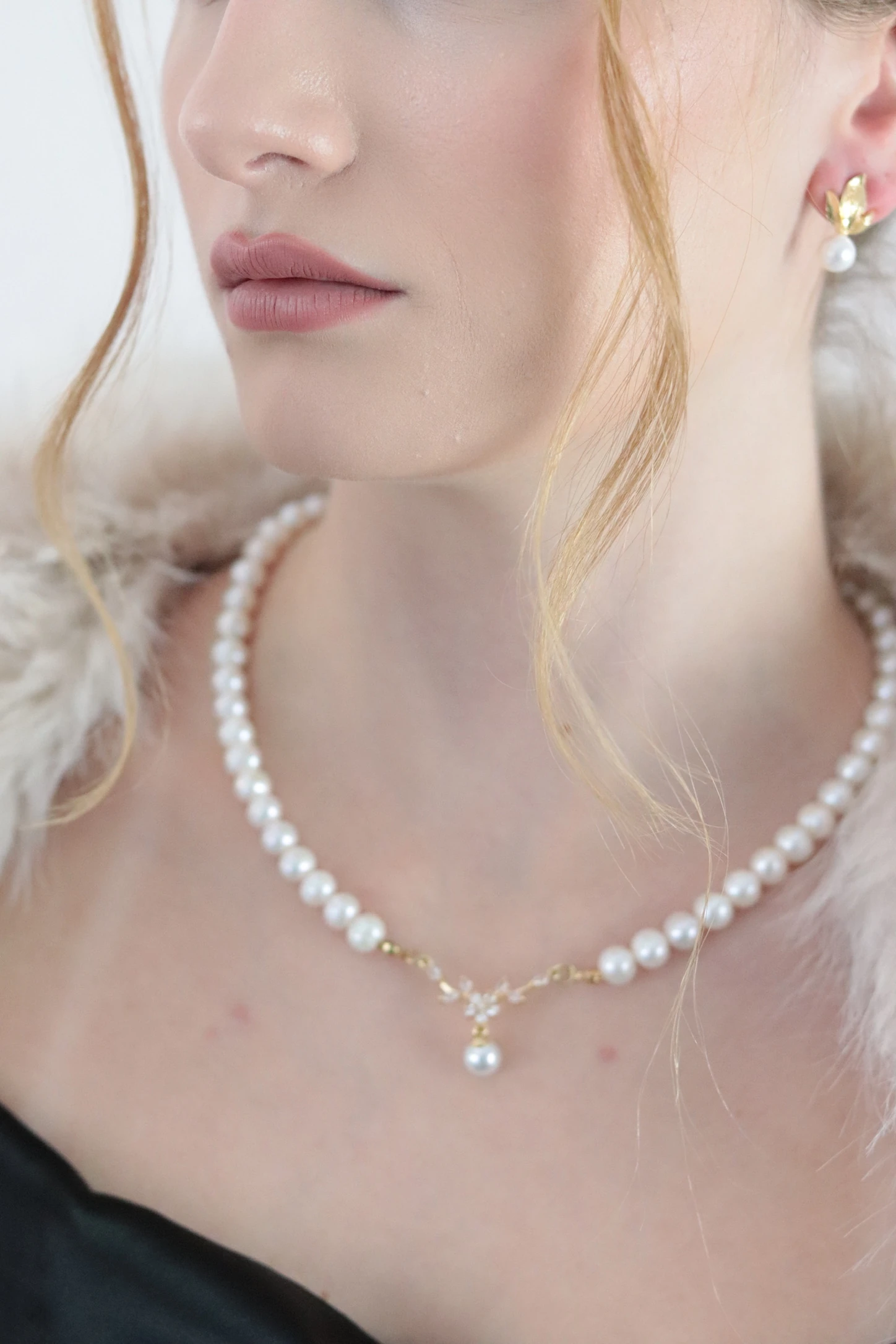 BRİDE COCO KUYUMCU GERÇEK İNCİ KOLYE