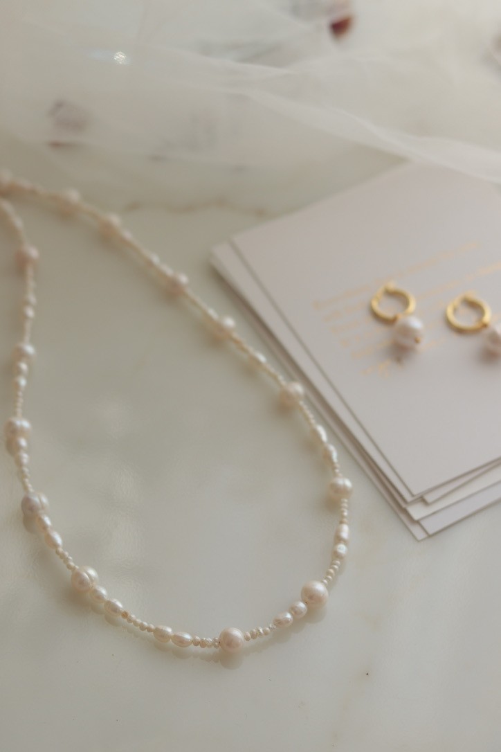 FREYA REAL PEARL NECKLACE