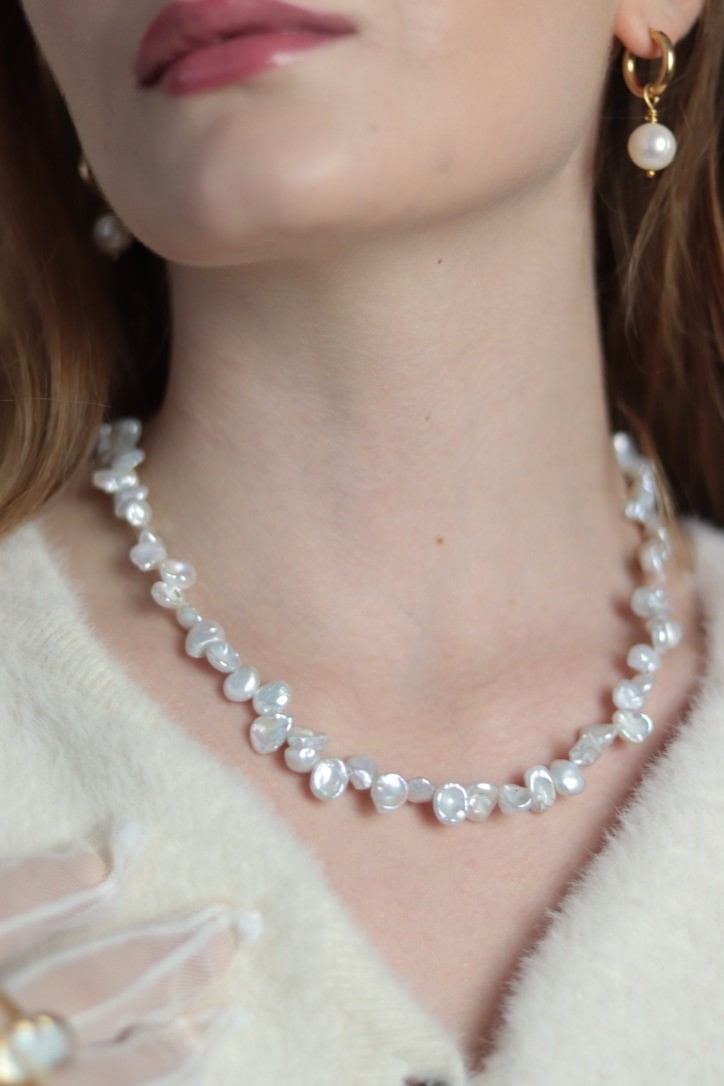 KESHI NO:2 REAL PEARL NECKLACE