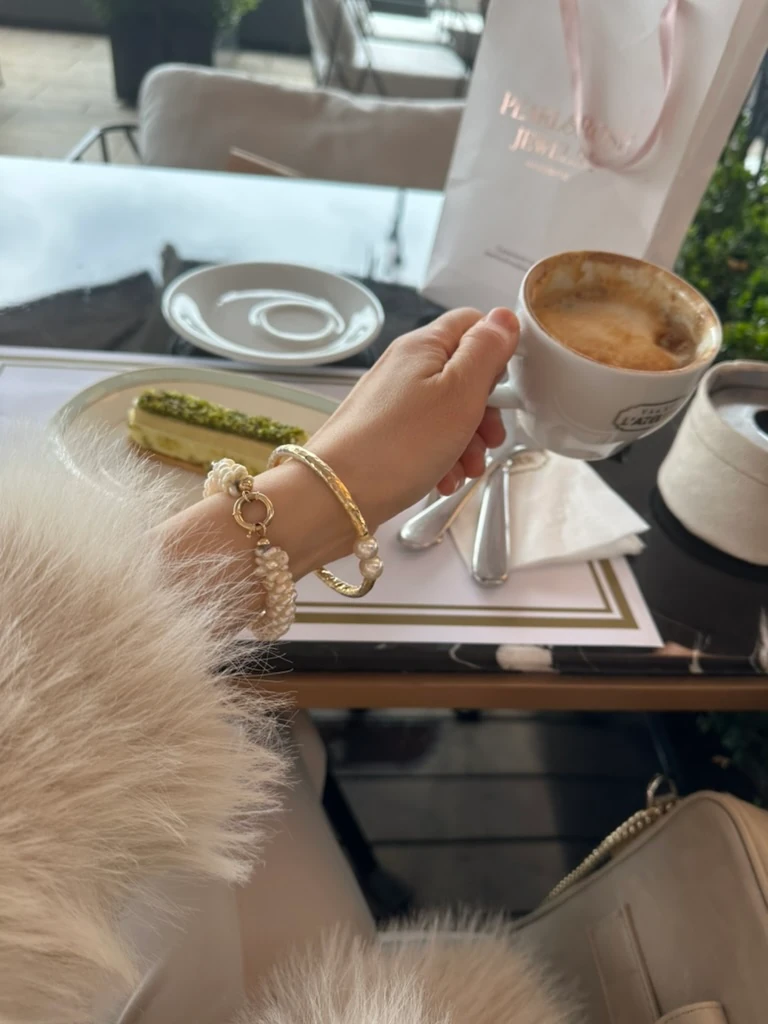 IVY SILVER REAL PEARL BRACELET