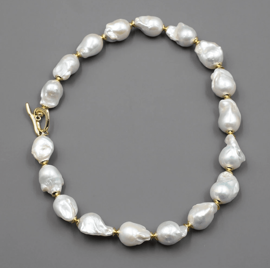 BAROQUE PREMIUM REAL PEARL NECKLACE