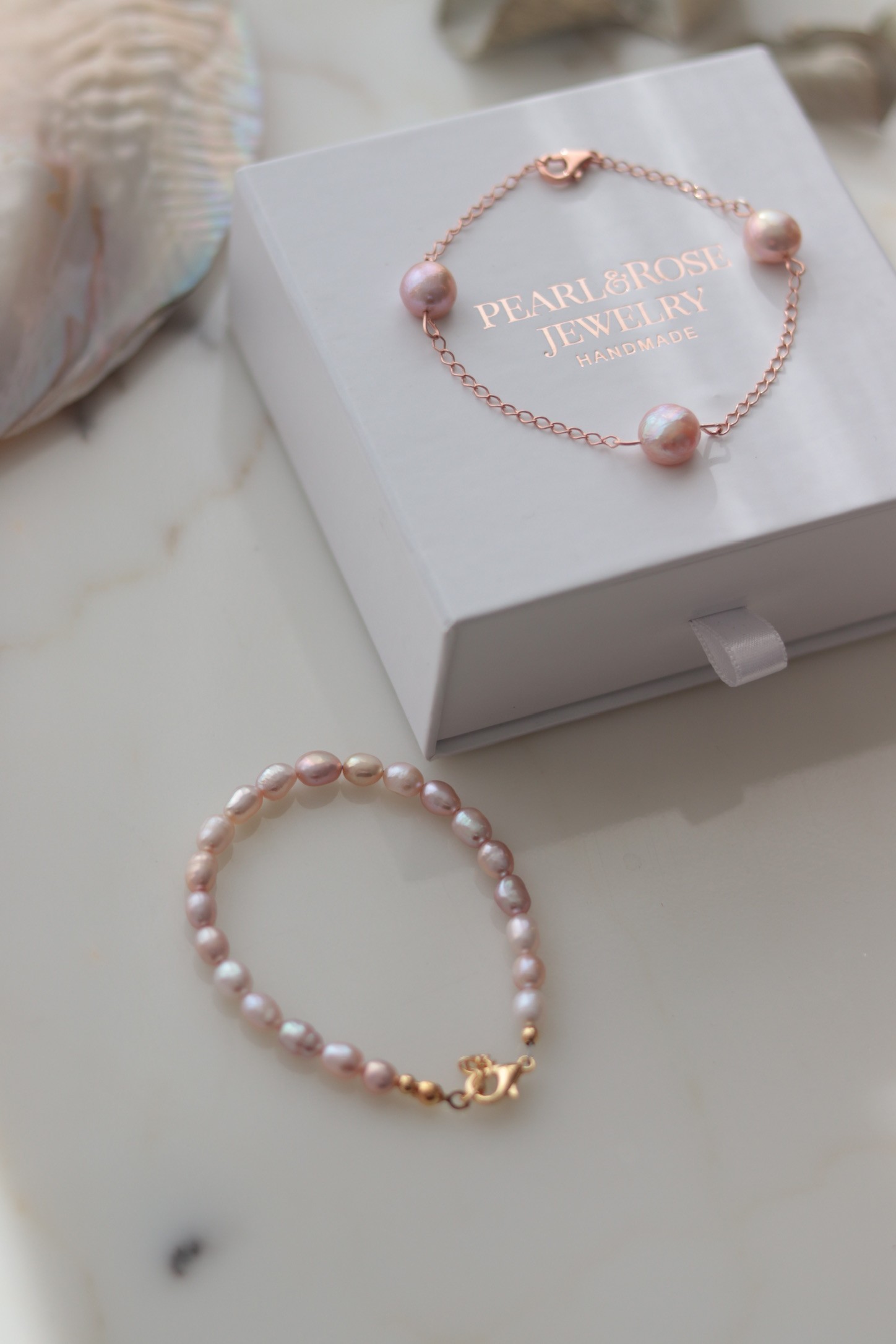 POWDER NAIVE REAL PEARL BRACELET