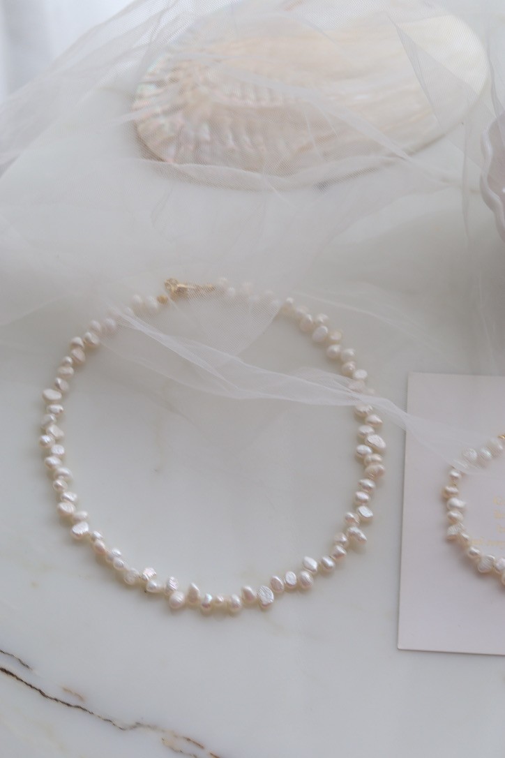 KESHİ NO:2 REAL PEARL NECKLACE