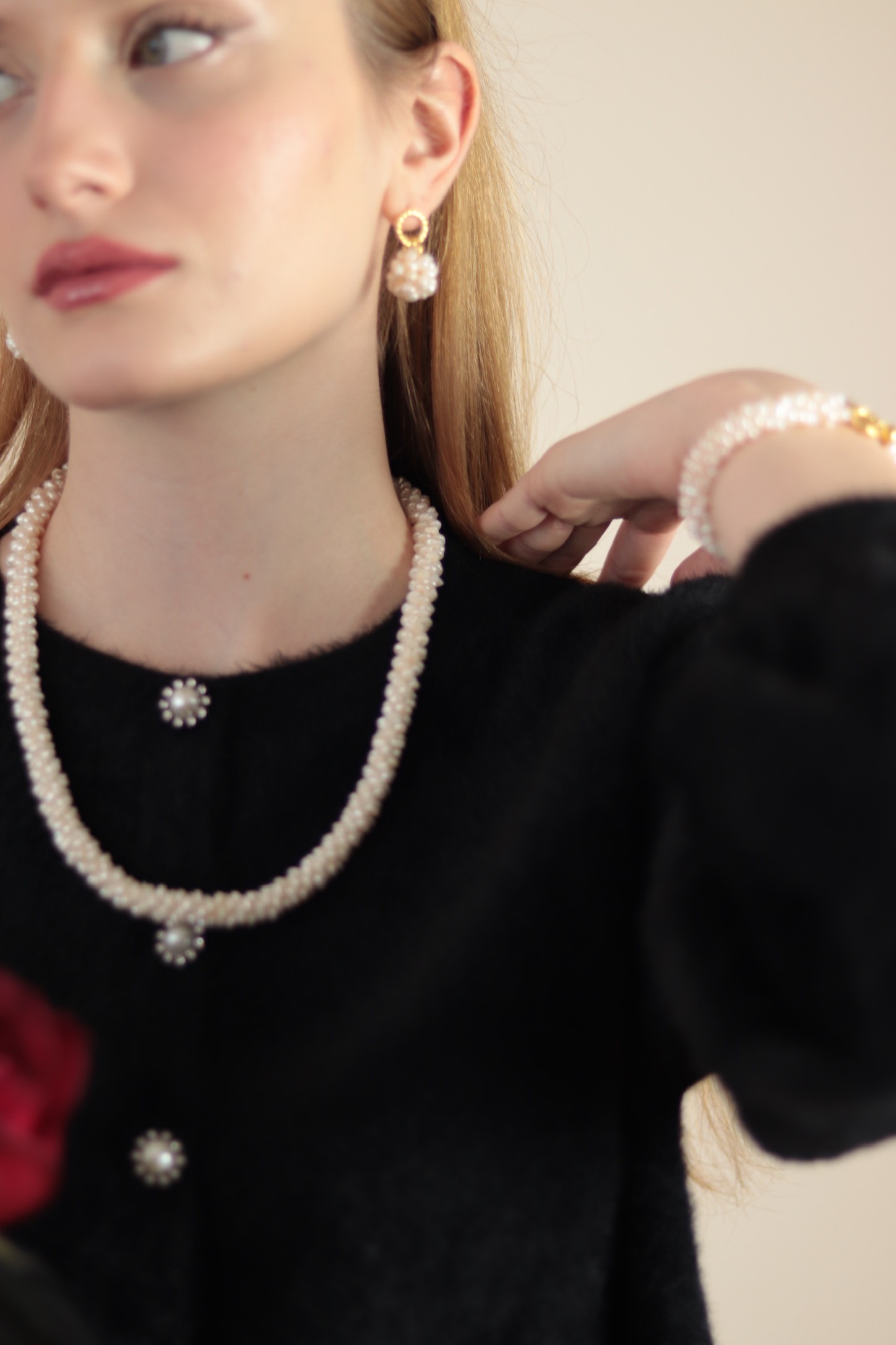 IVY REAL PEARL NECKLACE