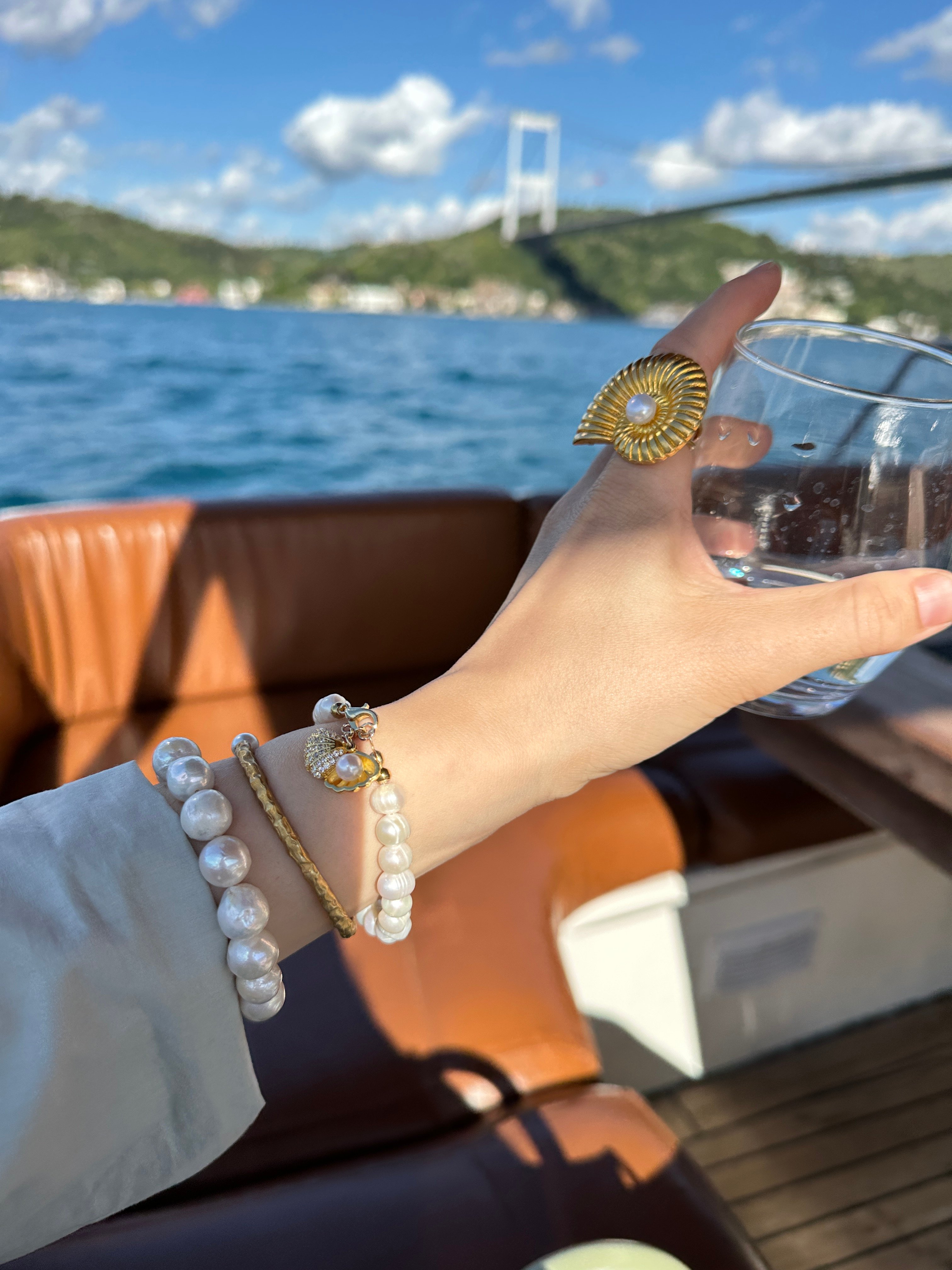 OYSTER PEARL RİNG