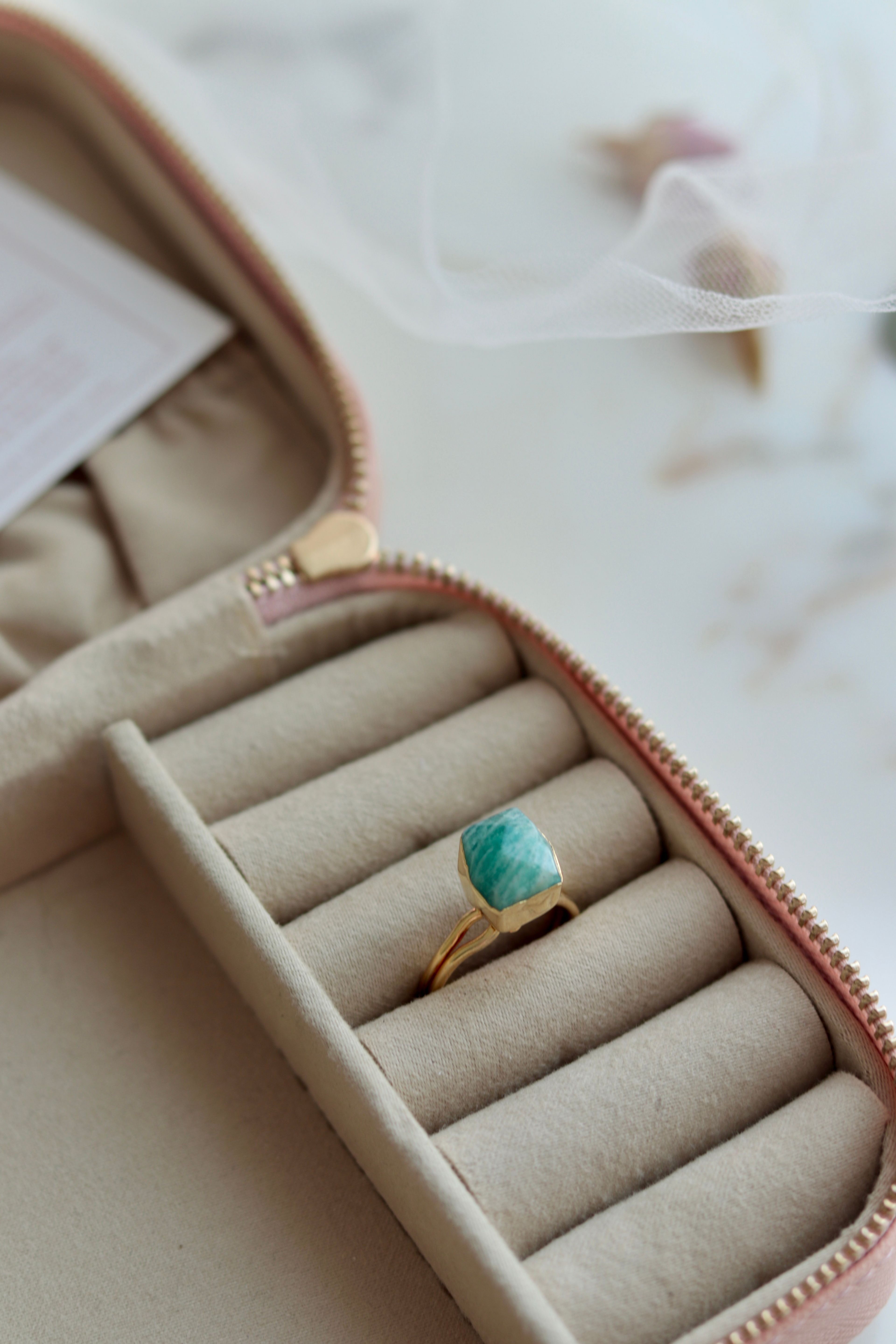 AMAZONITE RING