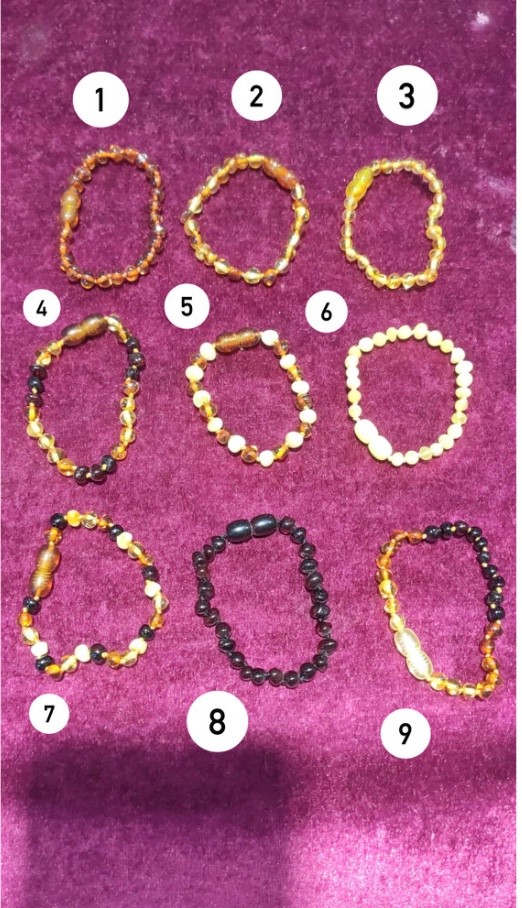 ORIGINAL AMBER BRACELET FOR BABIES