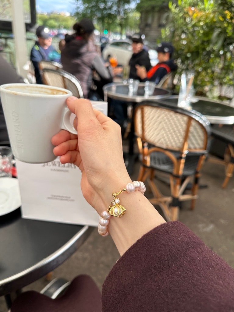 OYSTER PİNK VİCTORİA GERÇEK İNCİ BİLEKLİK