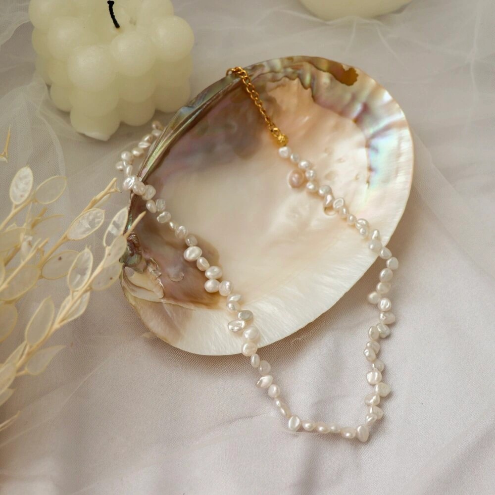 KESHI NO:2 REAL PEARL NECKLACE