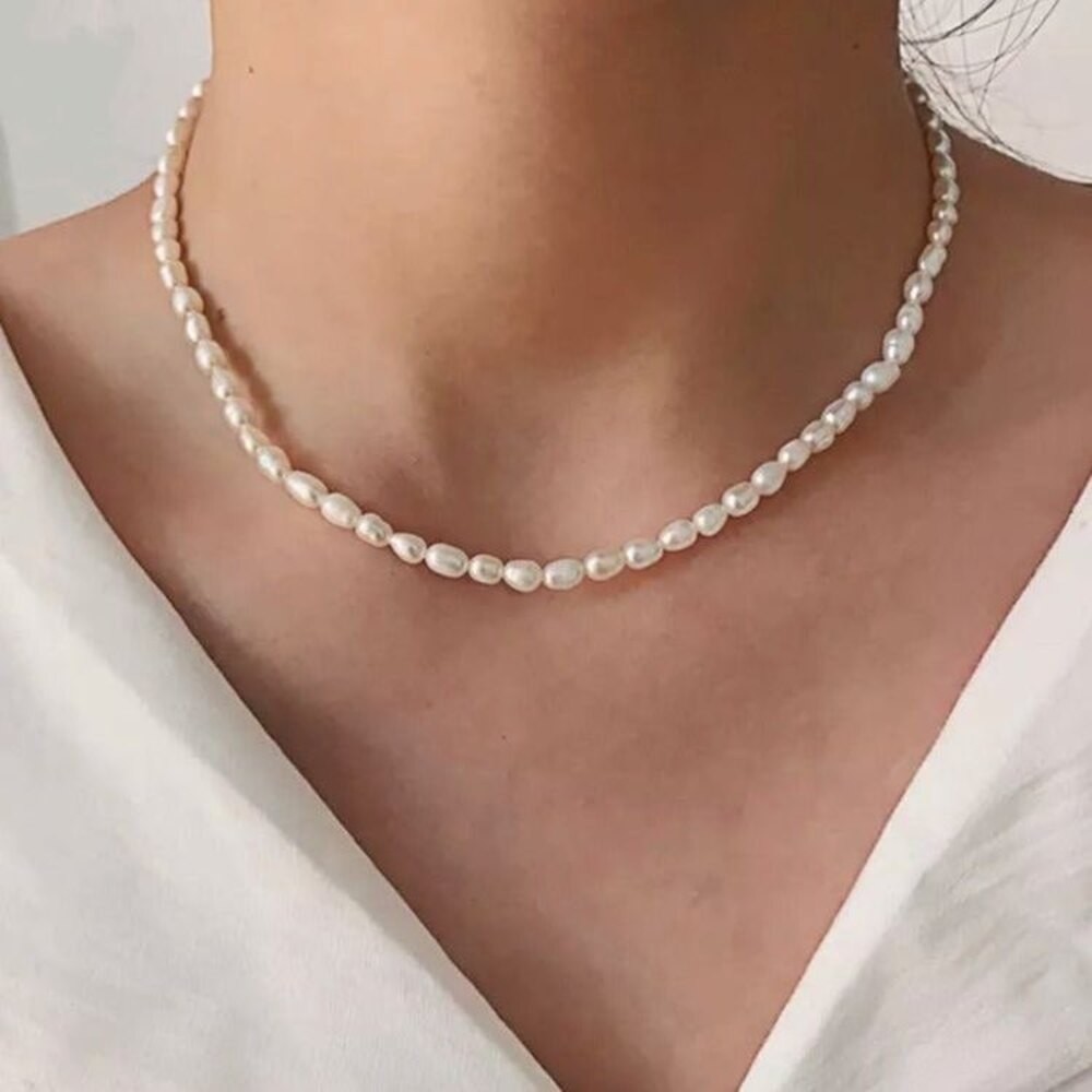 NAIF PREMIUM REAL PEARL NECKLACE